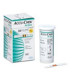  نوار تست قند خون ACCU-CHEK active